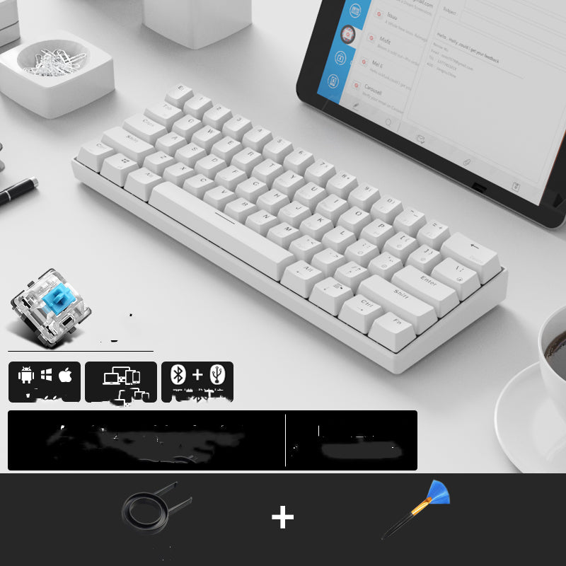 Wireless Mechanical Keyboard with Bluetooth Dual Mode