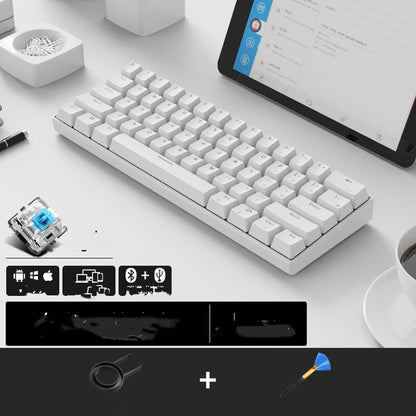 Wireless Mechanical Keyboard with Bluetooth Dual Mode