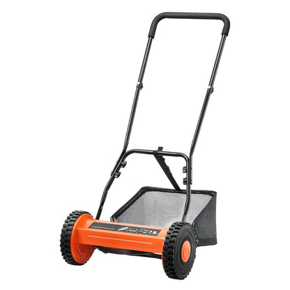 6" Manual Lawn Mower – Eco, Quiet, Efficient