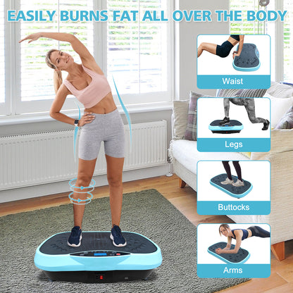 Vibration Plate Trainer for Easy Home Weight Loss