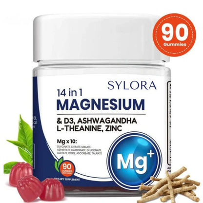 Magnesium Eggplant Gummies – Theanine & Cortisol Balance Candy