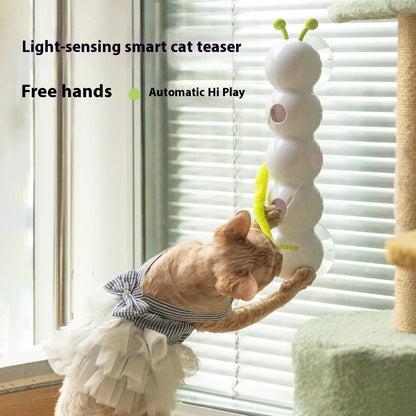 Rechargeable Smart Motion-Activated Cat Toy Teaser