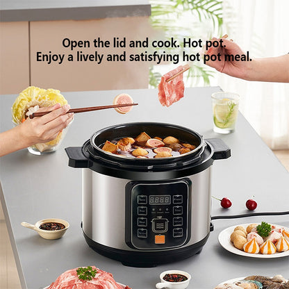 All-in-One 5L Electric Pressure Cooker 10-in-1 Smart Kitchen