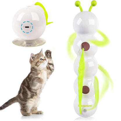 Rechargeable Smart Motion-Activated Cat Toy Teaser