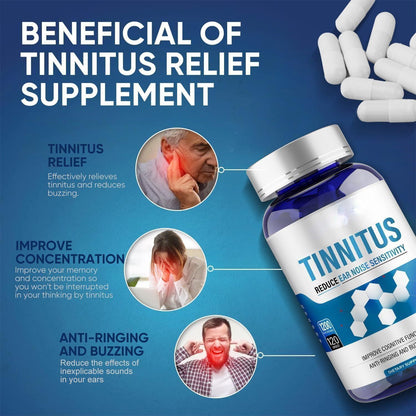Natural Tinnitus Relief Capsules for Ringing Ear Support