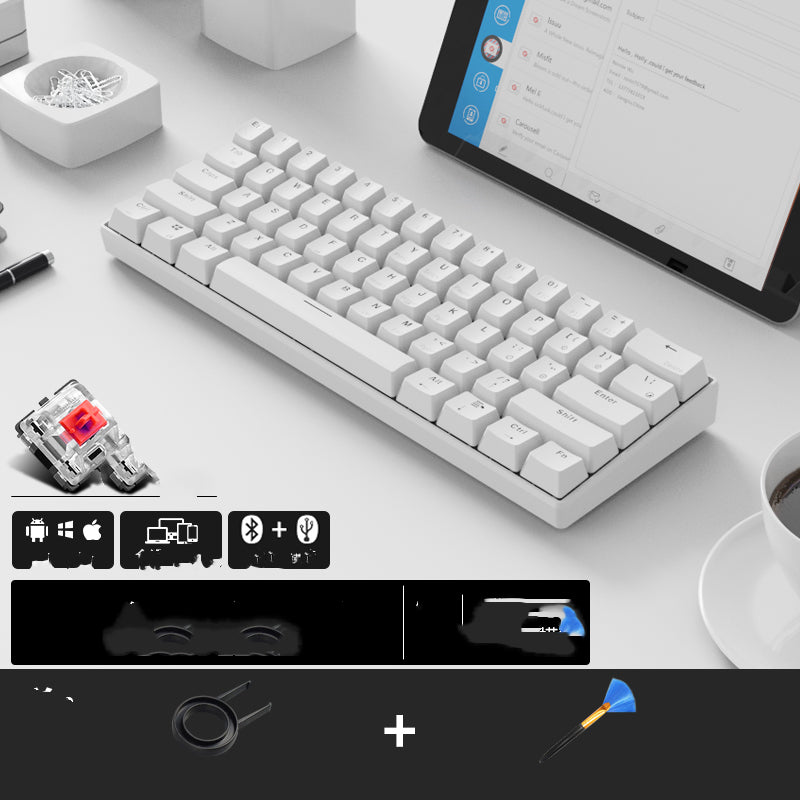 Wireless Mechanical Keyboard with Bluetooth Dual Mode