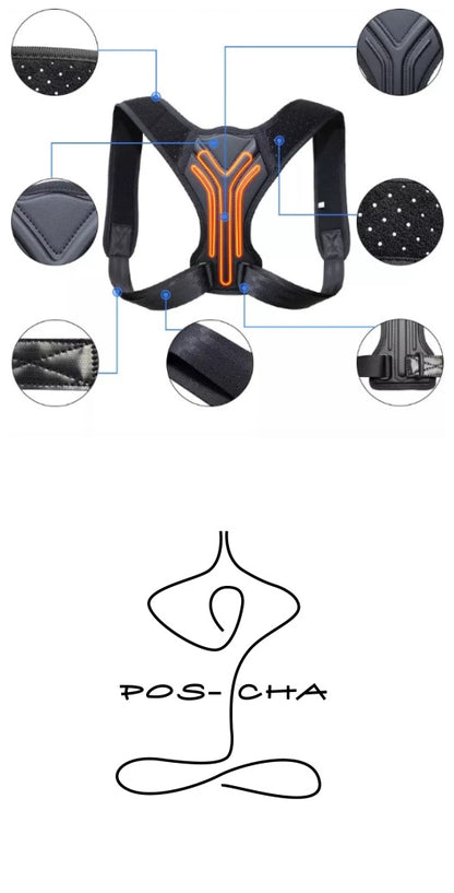 Anti-Kyphosis Correction Belt