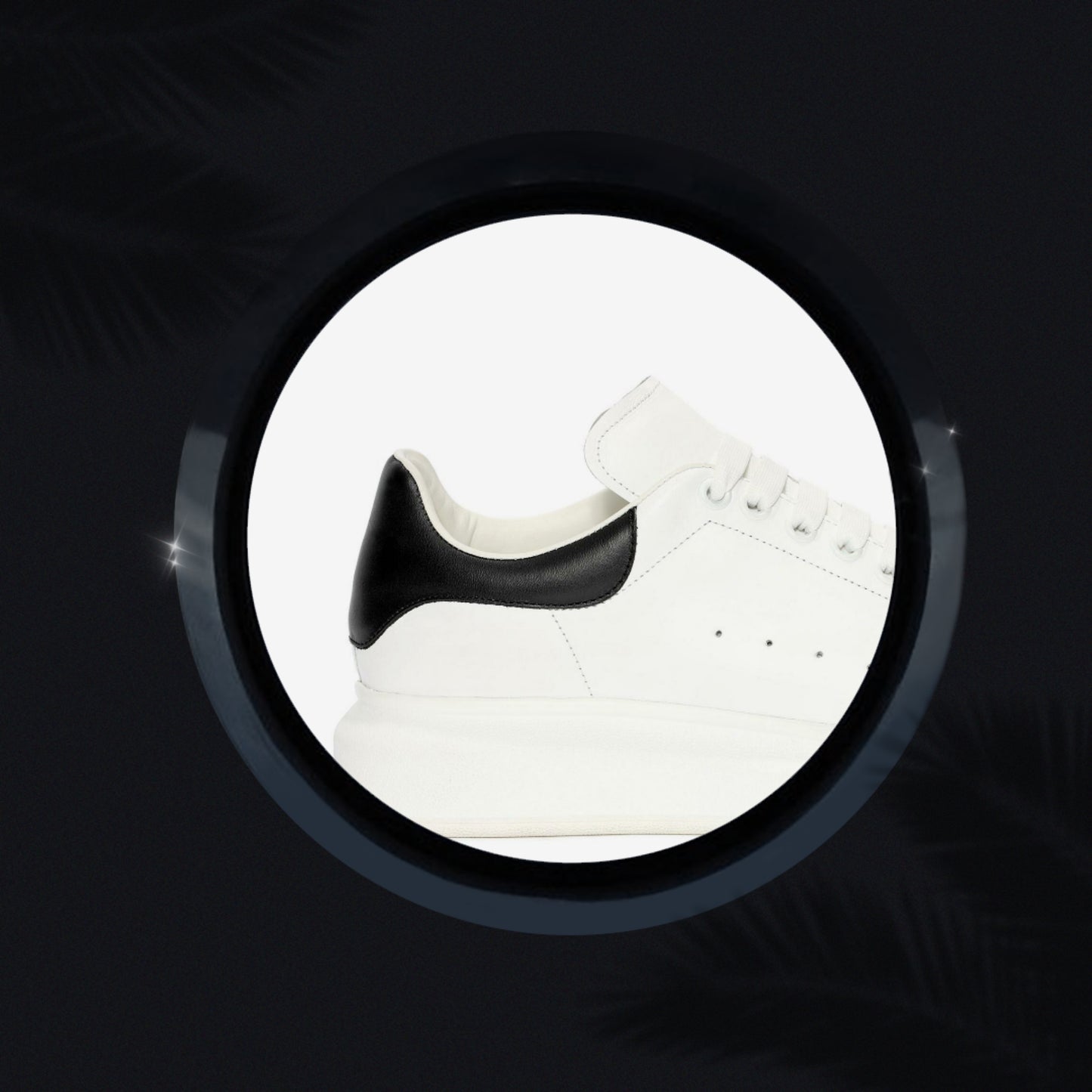 Koala Multifunctional White Genuine Leather Sneakers