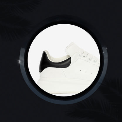 Koala Multifunctional White Genuine Leather Sneakers