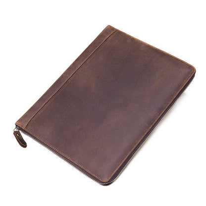 Genuine Leather Computer Tablet Case Coin Wallet