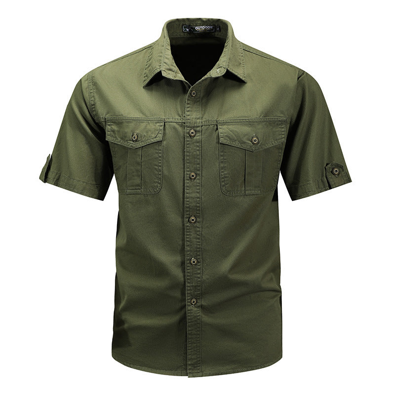 Men’s Premium Short Sleeve Shirt – Smart Casual Comfort