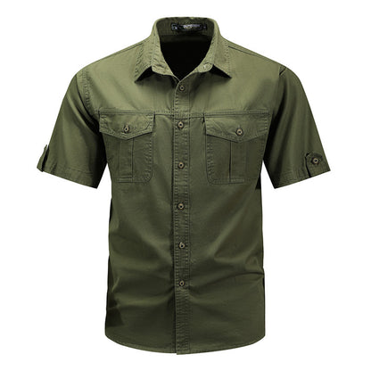 Men’s Premium Short Sleeve Shirt – Smart Casual Comfort