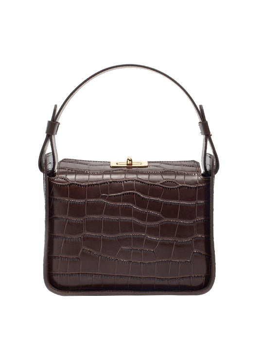 Elegant Genuine Leather Handbag for Daily Use