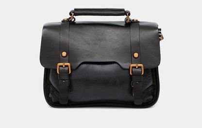 Elegant Genuine Leather Women’s Large Capacity Shoulder Bag