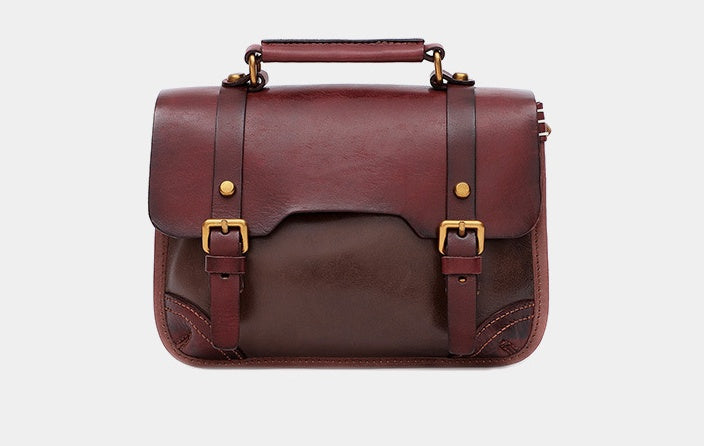 Elegant Genuine Leather Women’s Large Capacity Shoulder Bag