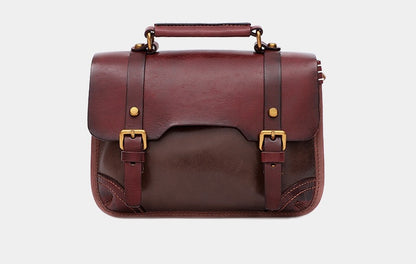 Elegant Genuine Leather Women’s Large Capacity Shoulder Bag