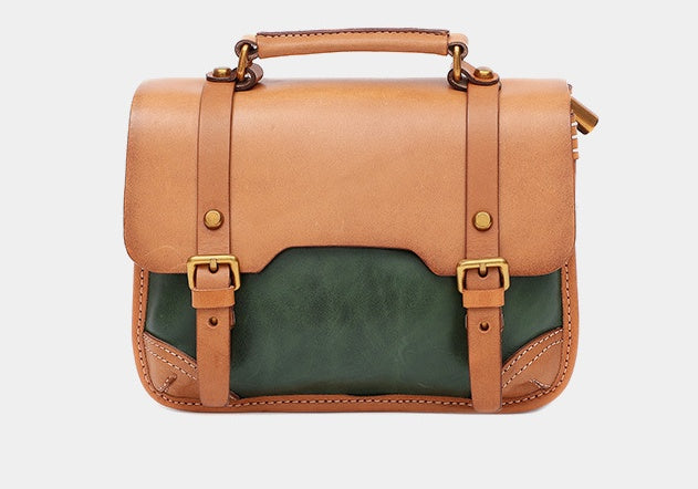 Elegant Genuine Leather Women’s Large Capacity Shoulder Bag