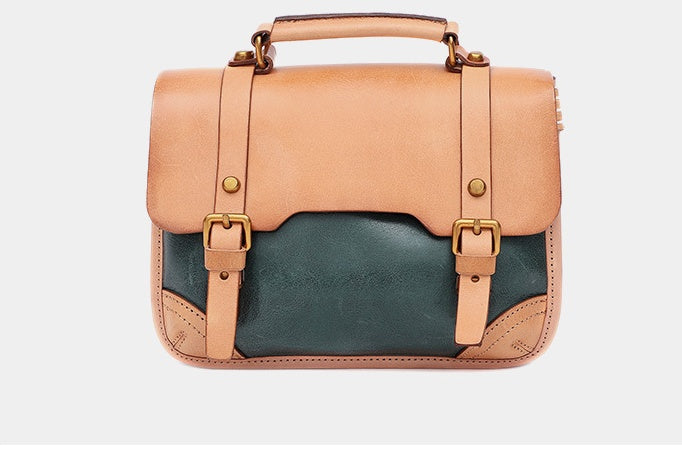 Elegant Genuine Leather Women’s Large Capacity Shoulder Bag