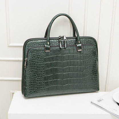 Large Capacity Genuine Leather Ladies Briefcase