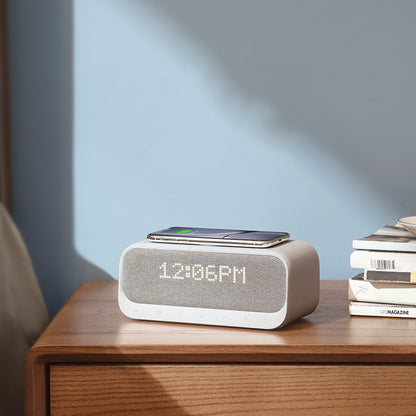 All-in-One Soundcore Bluetooth Speaker, Alarm Clock, Wireless Charger