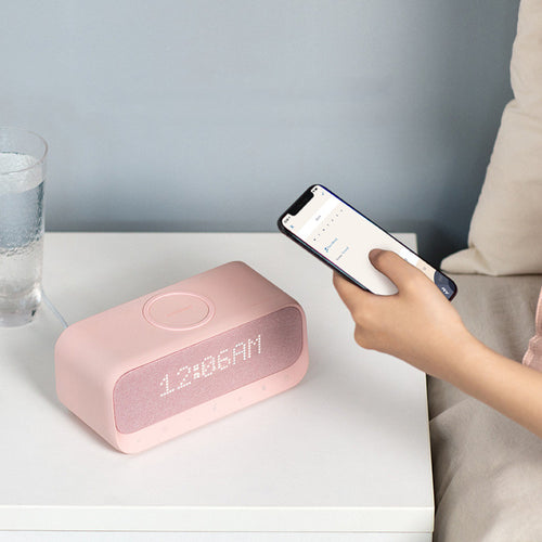 All-in-One Soundcore Bluetooth Speaker, Alarm Clock, Wireless Charger