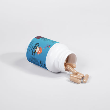 Lion’s Mane Mushroom Supplement for Focus, Mood & Brain Support