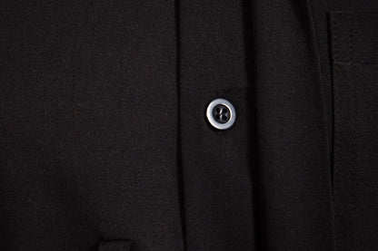 Men’s False Two-Piece Suspender Double Sleeve Shirt