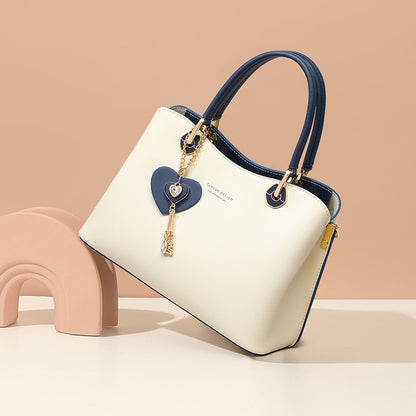 Versatile Genuine Leather Tote & Crossbody Leather Bag