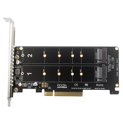 Boost PC Storage: Dual NVMe M.2 RAID PCIe Adapter