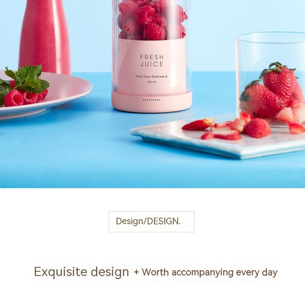 Magnetic Charging Mini Juicer – Fresh Juice On The Go