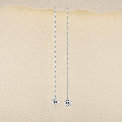 Premium Moissanite Stud Earrings – Elegant S925 Silver Shine