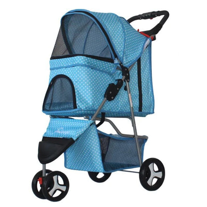 Pet Trolley Stroller – Lightweight, Foldable, Perfect for Pets