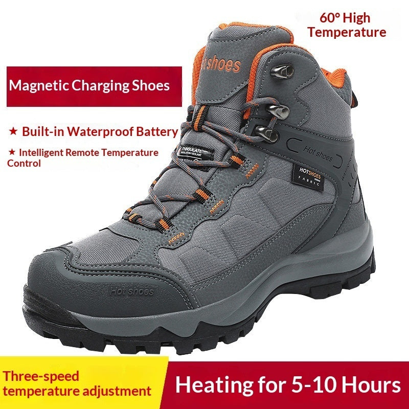 Winter Warmth Shoes – Electric Heated Cotton Comfort