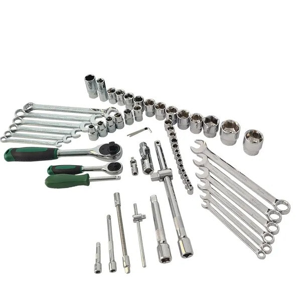 Professional 61-Piece Ratchet Socket Set for Mechanics