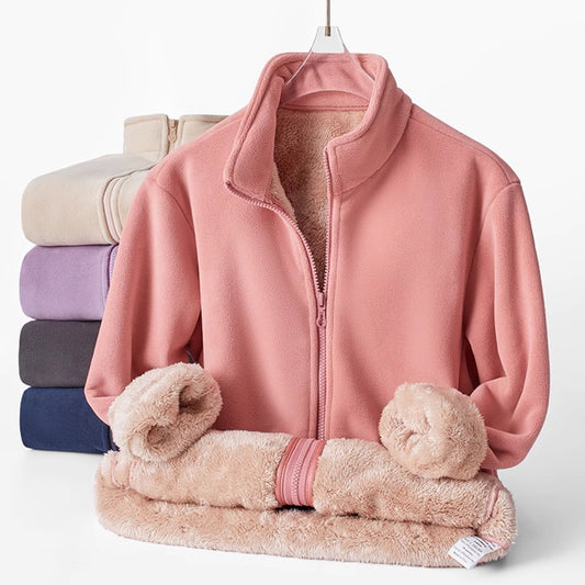 Cozy Women’s Sports Suit – Sweater Fleece Casual Pants