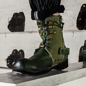 Stylish Breathable Genuine Cowhide Boots Everyday Wear