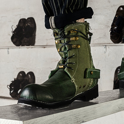 Stylish Breathable Genuine Cowhide Boots Everyday Wear