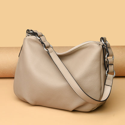 Premium Genuine Leather Shoulder Crossbody Bag for Women