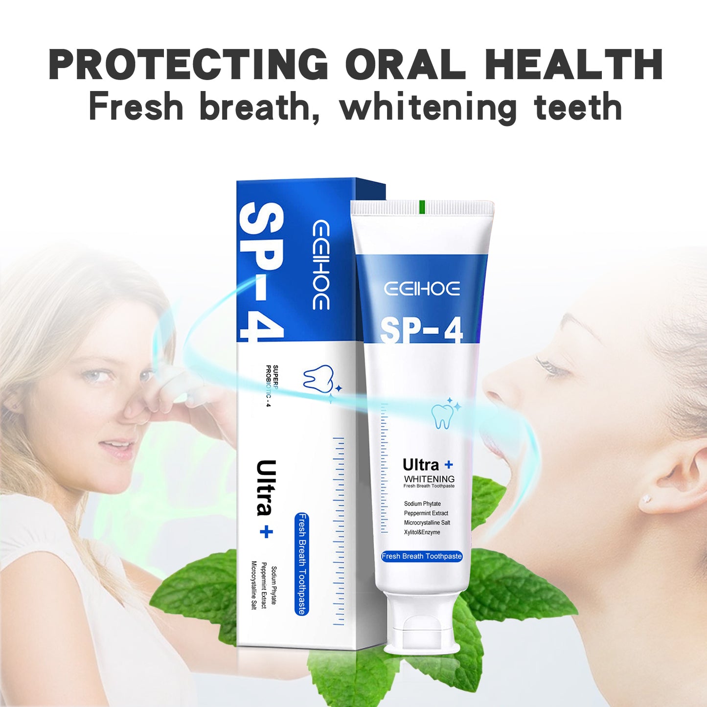 Probiotic Toothpaste for Fresh Breath and Cleaner Teeth