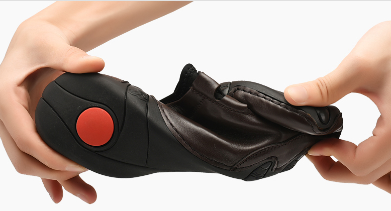 Stylish Men’s Genuine Leather Breathable Everyday Shoes