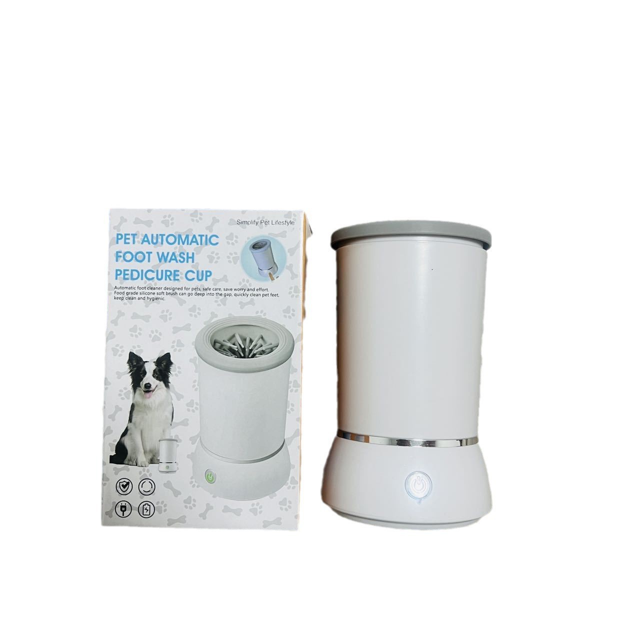 Gentle Automatic Paw Washer - Pet-Approved!