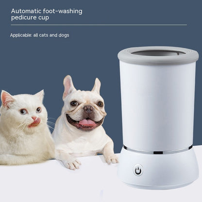 Gentle Automatic Paw Washer - Pet-Approved!