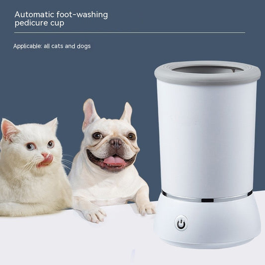 Gentle Automatic Paw Washer - Pet-Approved!