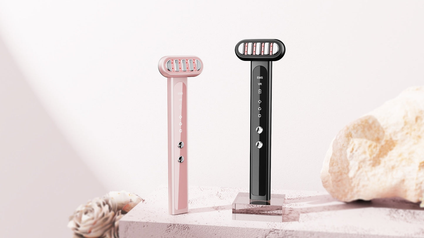 Rotating Wand Facial Massager for Glowing Skin