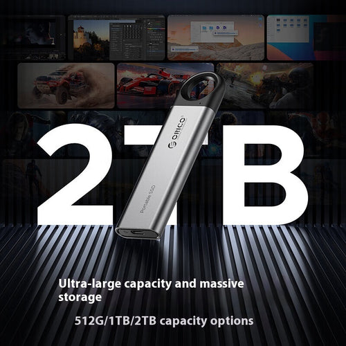 Ultra-Fast USB-C 3.2 Mobile SSD — Pocket-Sized Power