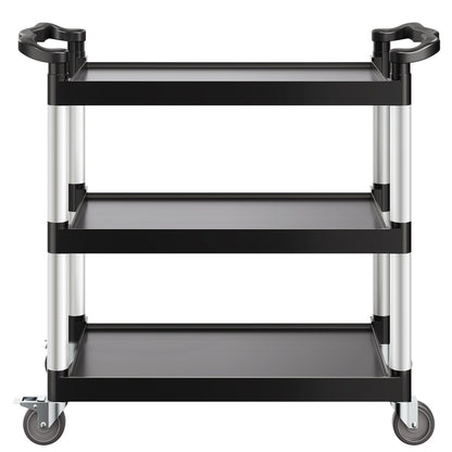 3-Tier Utility Cart with Wheels – 500lb Capacity