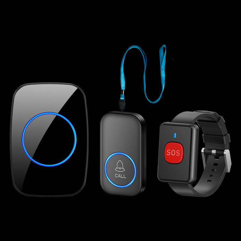 One-Touch Help Button for Elderly Safety at Home