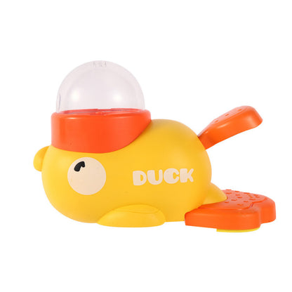 Dog Puzzle Feeder Duck Toy – Smart Training Treat Dispenser