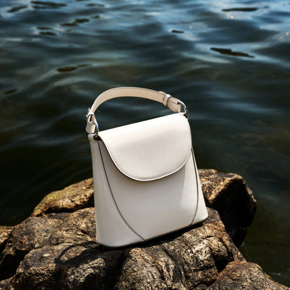 Genuine Leather Round High-grade Shoulder Bag