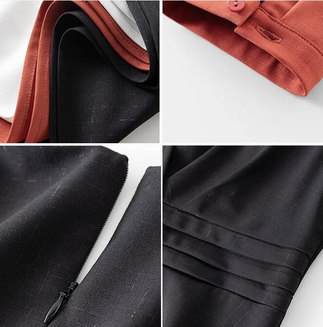 Elegant Women's Summer Puff Sleeve Dress – Pure Color Style